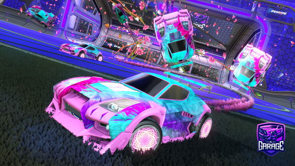 A Rocket League car design from Carliss13