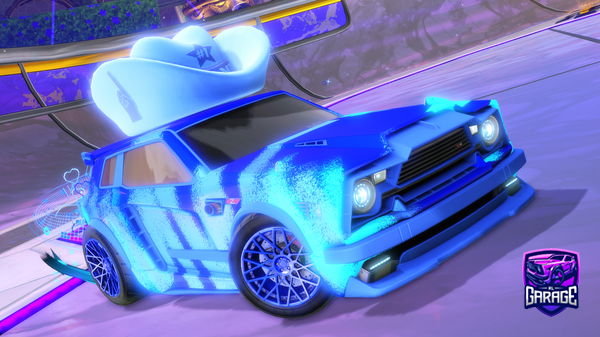 A Rocket League car design from Lesserevol