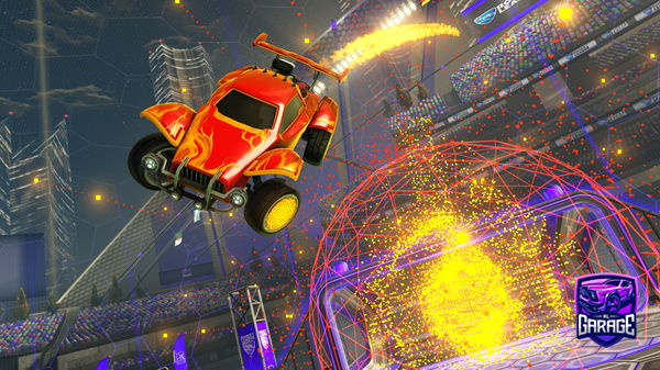 A Rocket League car design from Dragon40007227