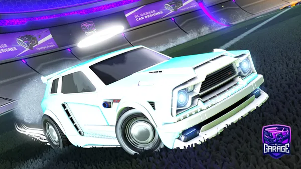 A Rocket League car design from awzzz