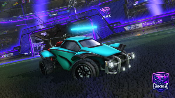 A Rocket League car design from Brodinho245