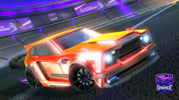 A Rocket League car design from OnlyARgegen