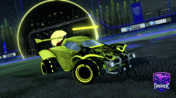 A Rocket League car design from AbdulrhmanXD