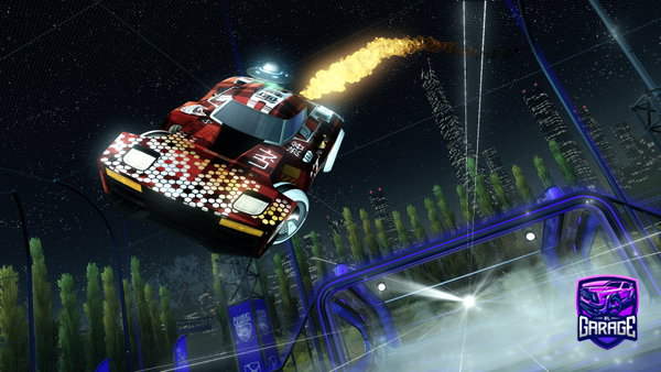 A Rocket League car design from 0v3rU5ed5ock