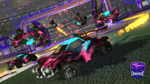 A Rocket League car design from Mini_Rexs