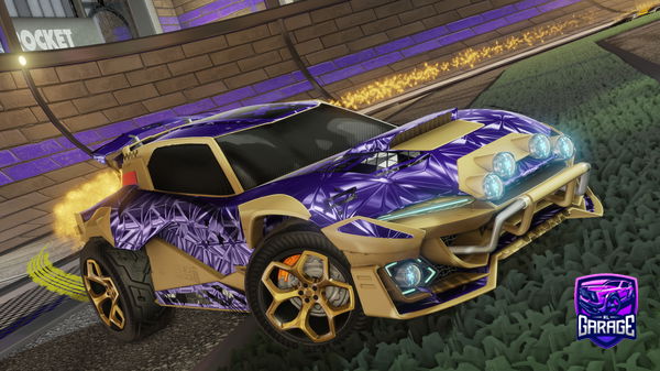 A Rocket League car design from Actually_Seb