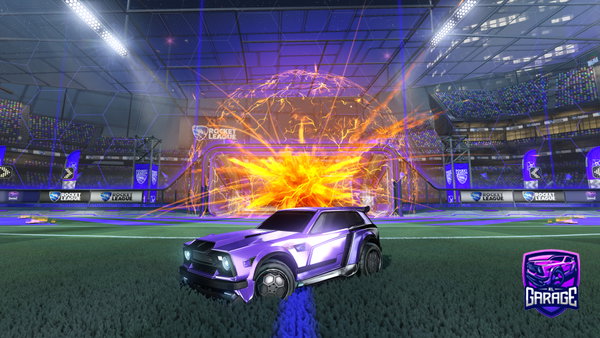 A Rocket League car design from Snaxxeris