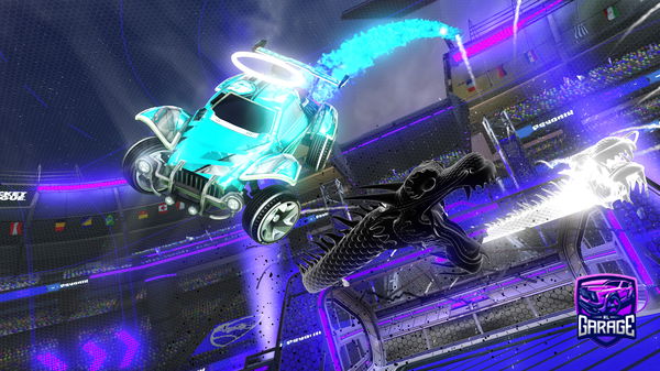 A Rocket League car design from DesirousVoice84