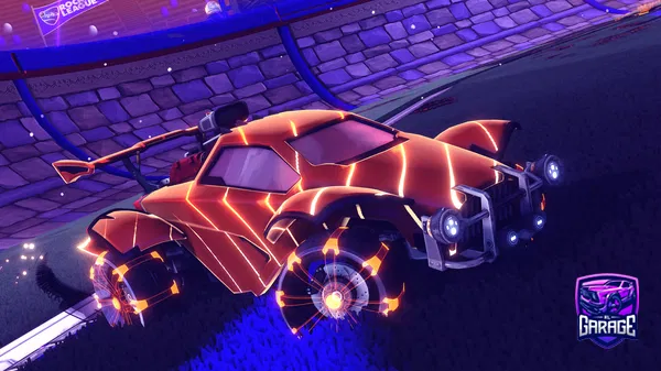A Rocket League car design from SuperMommy