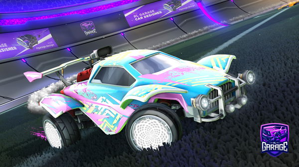 A Rocket League car design from joaopedrocsacs