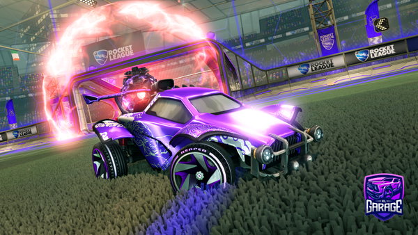A Rocket League car design from Akra_RL