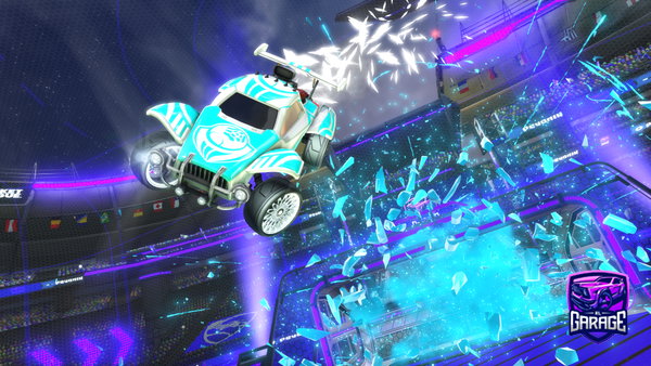 A Rocket League car design from puudega_