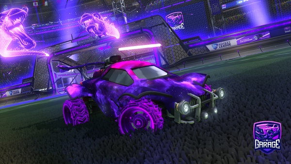 A Rocket League car design from Predator_Dark27