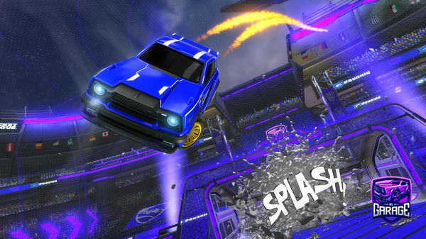 A Rocket League car design from MaZe_Lukas