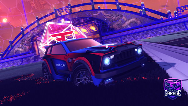 A Rocket League car design from XxNinjaKiller567