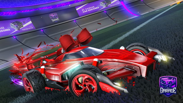 A Rocket League car design from Bzerojr