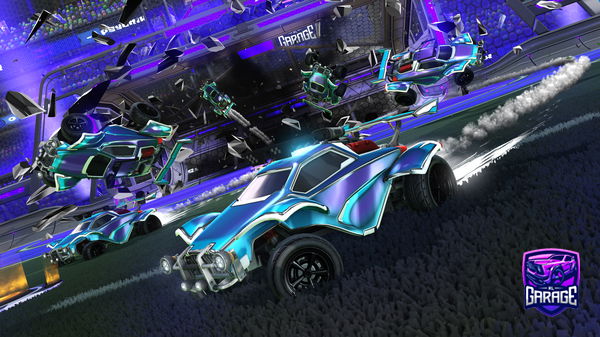 A Rocket League car design from mrswish2012