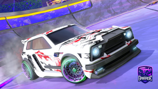 A Rocket League car design from Relegence
