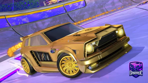 A Rocket League car design from youngdzi