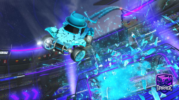 A Rocket League car design from ItzAlfzeu