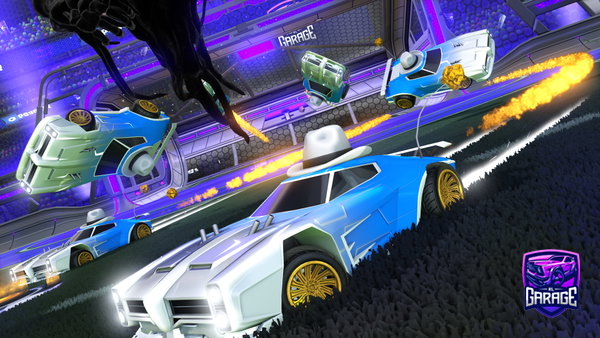 A Rocket League car design from XxslyferxX9542