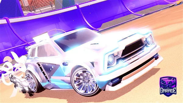 A Rocket League car design from NewMuchMedia