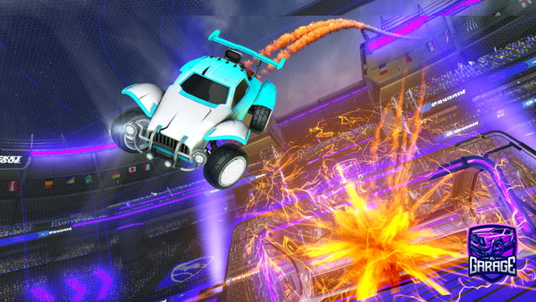 A Rocket League car design from StrawZurc