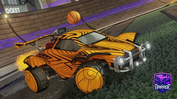 A Rocket League car design from Misha76_