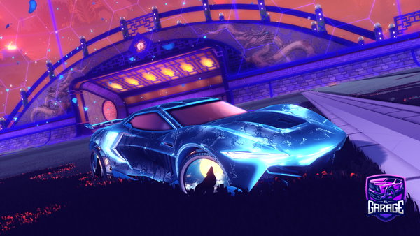 A Rocket League car design from Halfabraincell