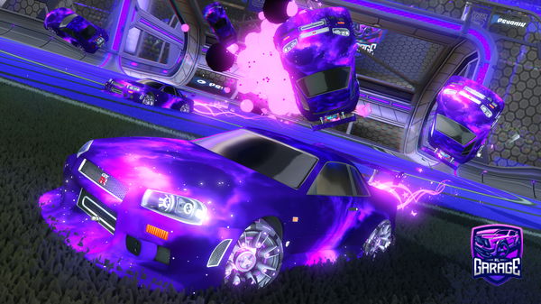 A Rocket League car design from SJVIBES