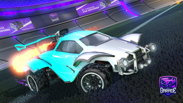 A Rocket League car design from LiZardExtreme