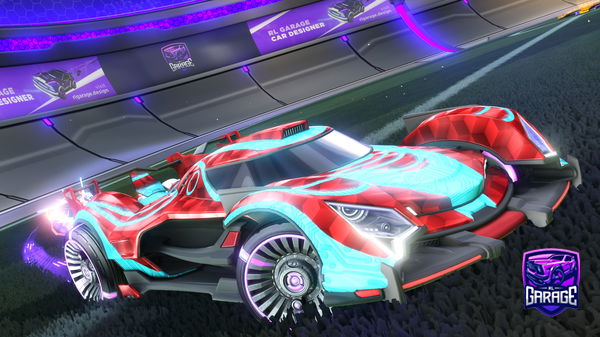 A Rocket League car design from dieguilin