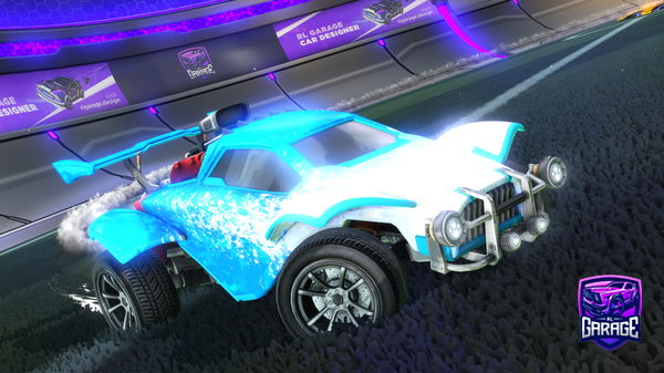 A Rocket League car design from SeishiroNagi