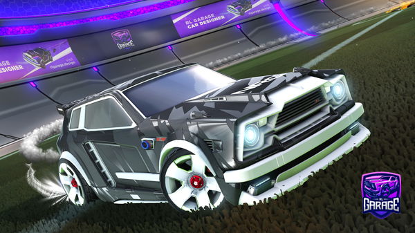 A Rocket League car design from Shooter48