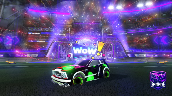 A Rocket League car design from X_pro207