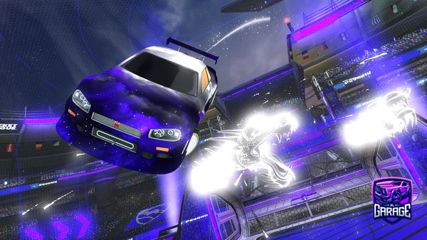 A Rocket League car design from FluffyJP23