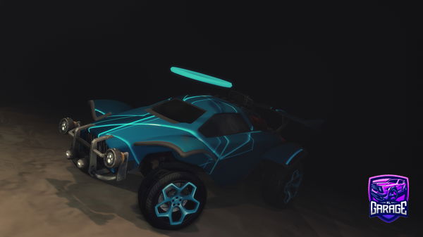 A Rocket League car design from EasyEddi