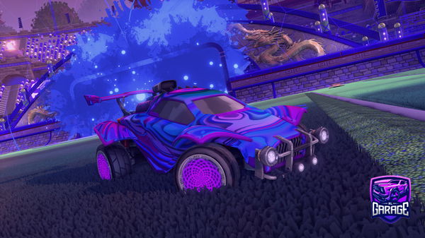 A Rocket League car design from Bizzlesticks