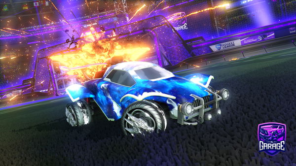 A Rocket League car design from BlueNinja6605