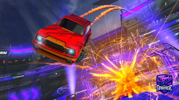 A Rocket League car design from Alsterz