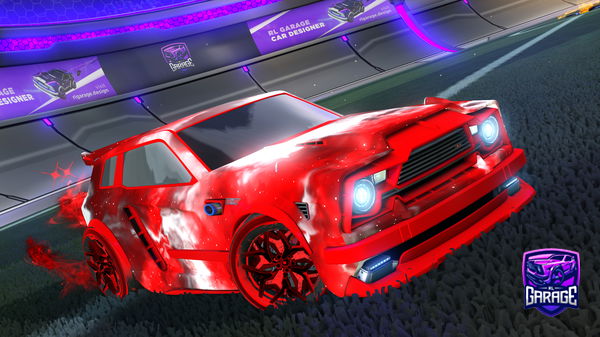 A Rocket League car design from Boubacar_999