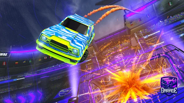 A Rocket League car design from McNuggetwitfries