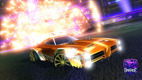 A Rocket League car design from MasterMonkey134