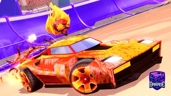 A Rocket League car design from SuperMS_2011