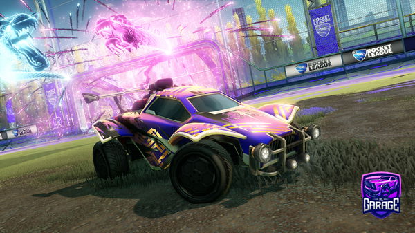 A Rocket League car design from Kxzuii