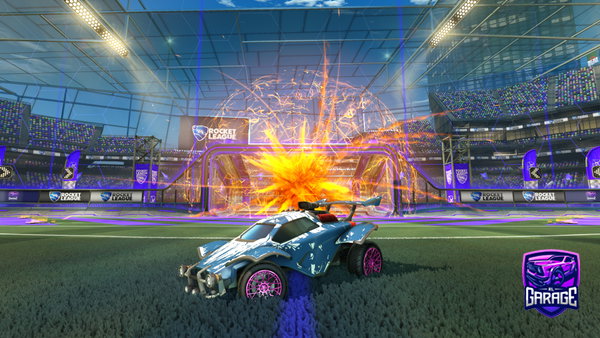 A Rocket League car design from notmoreiraa