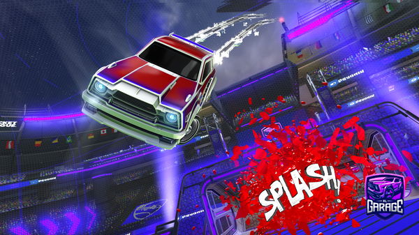 A Rocket League car design from Zlangs725