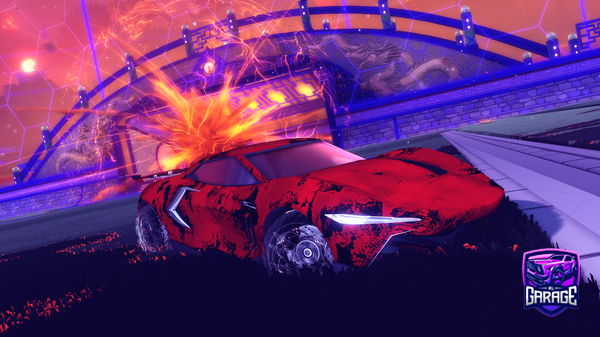 A Rocket League car design from ThugZeckromZLX