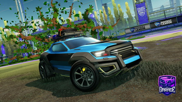 A Rocket League car design from Bogen