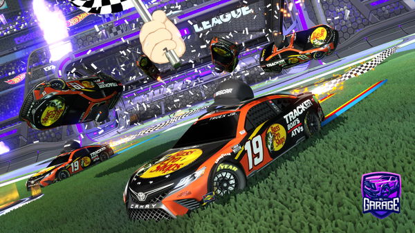 A Rocket League car design from Isiaha